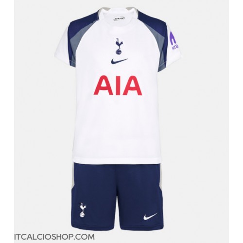 Tottenham Hotspur Son Heung-min #7 Prima Maglia Bambino 2025-26 Manica Corta (+ Pantaloni corti)